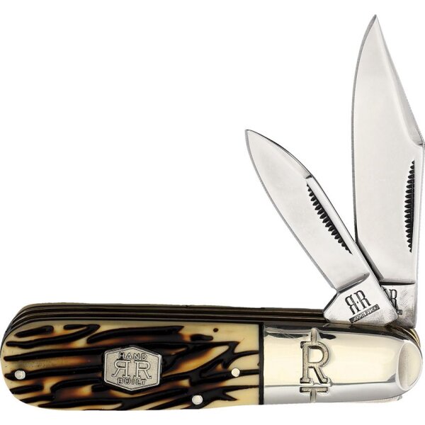 Rough Ryder Barlow Tuff Stag Slipjoint Hirsch