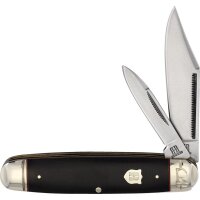 Rough Ryder Cattleman Black Micarta Taschenmesser Messer...