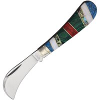 Rough Ryder Stoneworx Hawkbill Slipjoint Perlmutt Abalone...