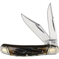 Rough Ryder Copperhead Cinnamon Bone Knochen Messer...
