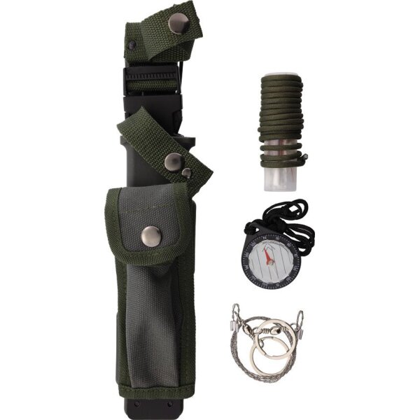 Rough Ryder Survival Knife D2 Stahl Überlebensmesser fixed Messer feststehend