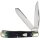 Rough Ryder Bluegill Trapper Bone Slipjoint Blau und Gr&uuml;n