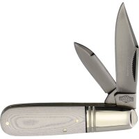 Rough Ryder Tuxedo Barlow Slipjoint Micarta wei&szlig; /...