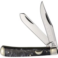 Rough Ryder Trapper Black Ice Slipjoint Acryl