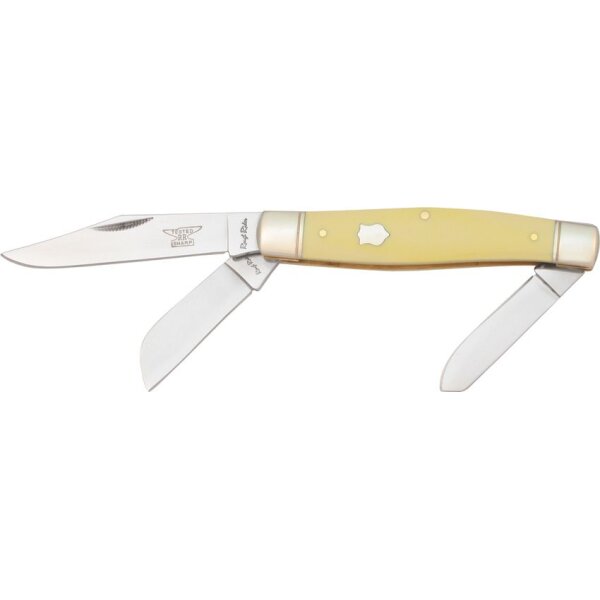 Rough Ryder Stockman 440A Yellow Slipjoint Rough Rider