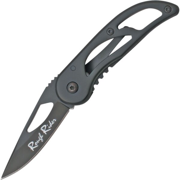 Rough Ryder Framelock Black Taschenmesser