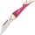 Rough Ryder Small Leg Knife Pink Lemonade Taschenmesser