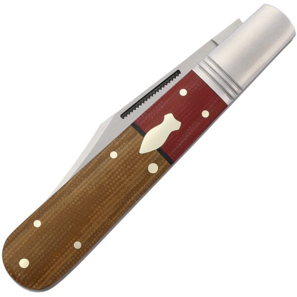 Rough Ryder Reserve Longfellow Barlow D2 Stahl Micarta Slipjoint