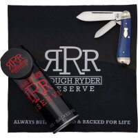 Rough Ryder Reserve Hogleg Peanut Blue Smooth Slipjoint...