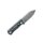 QSP Knife Canary Neck Knife QS141-I Blue Camo Damast Kohlefaser CF