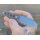 QSP Knife Canary Neck Knife QS141-J Blue Red Blau rot Camo Damast Kohlefaser CF