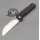QSP Knife Penguin QS130V2-A1 D2 Stahl Dark Brown Micarta Linerlock