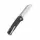 QSP Knife Penguin QS130V2-A1 D2 Stahl Dark Brown Micarta Linerlock