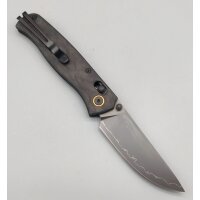 SRM Knives 255L-FB2 Medal Ambi Lock Folder Carbongrifff...