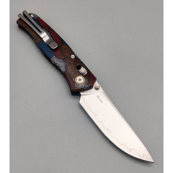 SRM Knives 255L-GQ2 Medal Ambi Lock Folder G10 Griff 140Cr Laminatstahl