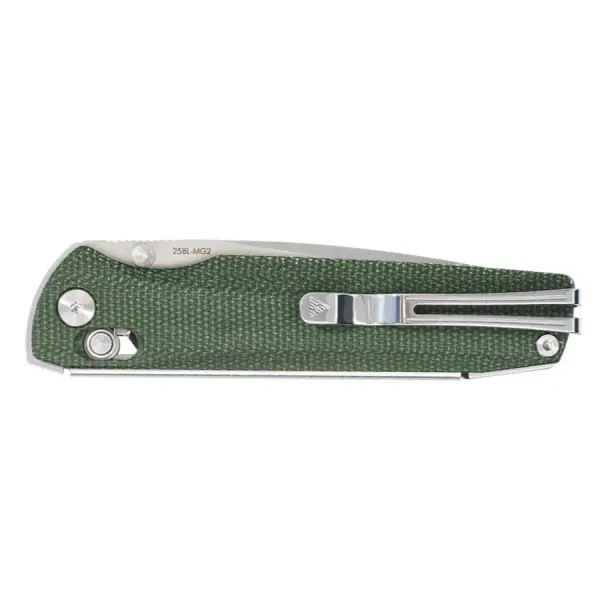 SRM Knives 258L-MG2  Terrier Ambi Lock Folder 140Cr Stahl Micarta