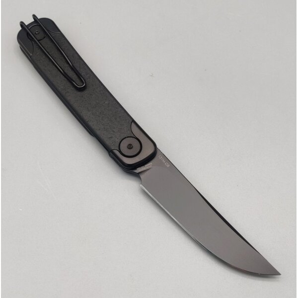 SRM Knives Enso 131M-GB Linerlock Folder 14C28N Stahl Black G10
