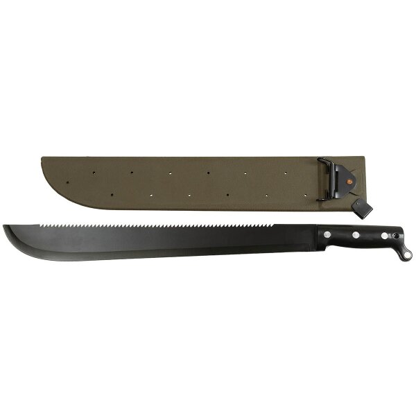 MFH Bolo Machete mit Sägerücken 3Cr13MoV Stahl