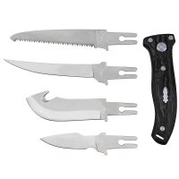 FoxOutdoor Werkzeug Hunter 4 Wechselklingen Jagdmesser