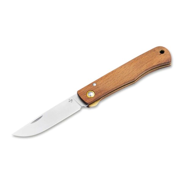 Böker Plus Rusticus Taschenmesser Holz 420 Stahl Linerlock 01BP0048