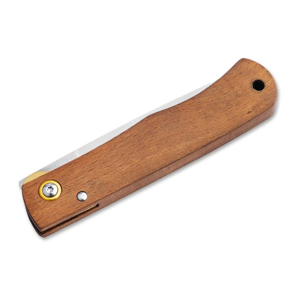 Böker Plus Rusticus Taschenmesser Holz 420 Stahl Linerlock 01BP0048