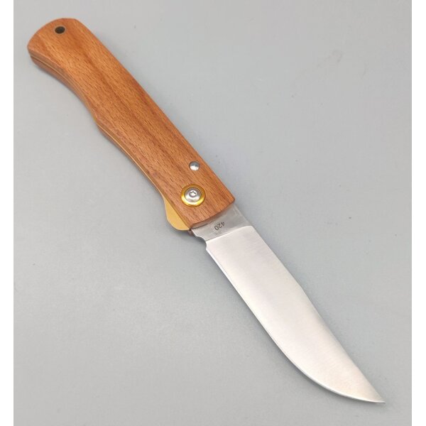 Böker Plus Rusticus Taschenmesser Holz 420 Stahl Linerlock 01BP0048