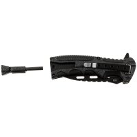 FoxOutdoor Blackrope Taschenmesser mit Feuerstarter