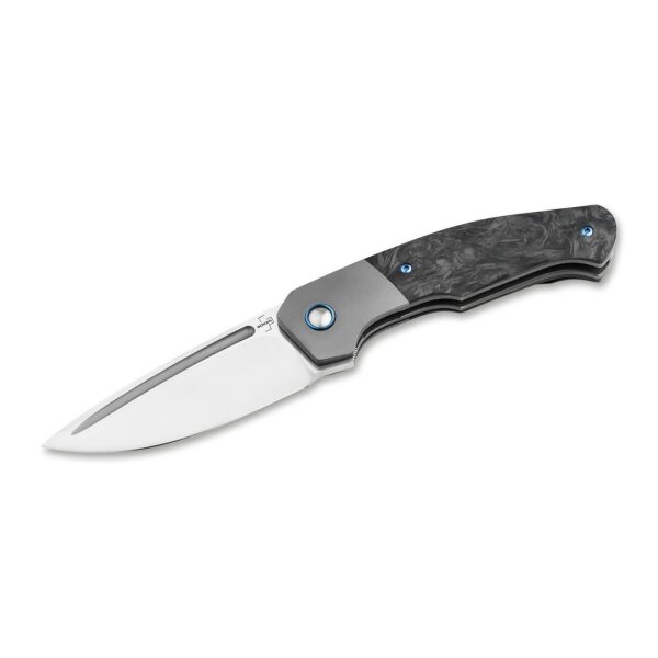 Böker Plus Collection 2025 Jahresmesser MagnaCut Stahl Kohlefaser Griff limitiert 01BP2025