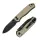 Kizer Drop Bear 2 Nitro-V Stahl Tan Aluminium Button Lock