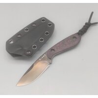 Kizer Buddy Fixed Blade 4V Stahl Fat Carbon Purple Haze