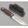 Kizer Polaris Bushcraft AEB-L Stahl Brown Micarta G10