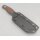 Kizer Polaris Bushcraft AEB-L Stahl Brown Micarta G10