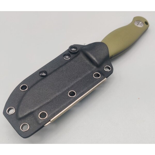 Kizer Polaris Bushcraft 1095 Stahl Green G10