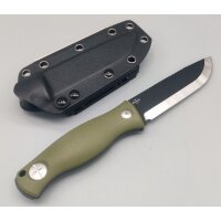 Kizer Polaris Bushcraft 1095 Stahl Green G10