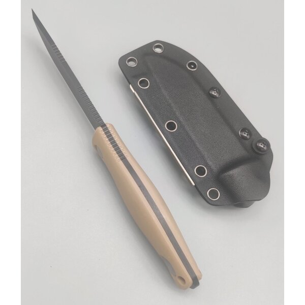 Kizer Polaris Bushcraft 1095 Stahl Coyote G10
