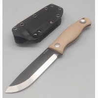 Kizer Polaris Bushcraft 1095 Stahl Coyote G10