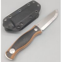 Kizer Polaris Bushcraft AEB-L Stahl Black Micarta G10