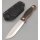 Kizer Polaris Bushcraft AEB-L Stahl Black Micarta G10