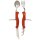 Fox Outdoor Taschenmesserbesteck 6 in 1 rot teilbar