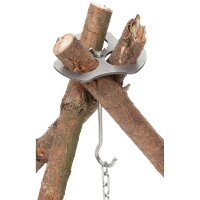 Fox Outdoor Dreibeinhalter mit Kette und Haken