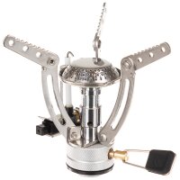 Fox Outdoor Klappbarer Gaskocher Edelstahl Brenner