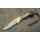 Albainox Damscus Alpacer Messer Backlock Damaststahl Staminaholz