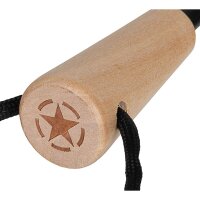 MFH Feuerstarter Essential Zündstein mit Holzgriff