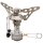 Fox Outdoor Klappbarer Gaskocher klein Edelstahl Brenner