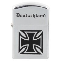 MFH Benzin-Sturmfeuerzeug chrom poliert...