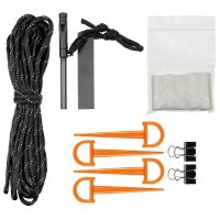 Fox Outdoor Notfallzelt Orange einseitig Alubeschichtet...