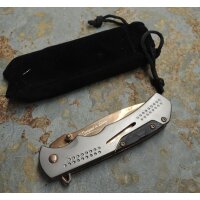 Albainox Flipper Messer Taschenmesser 3Cr13 Stahl Sammlermesser 18138A
