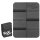 Fox Outdoor Thermositzkissen faltbar mit MOLLE Tasche schwarz