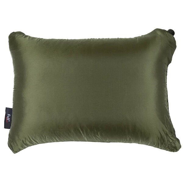 Fox Outdoor Aufblasbares Reisekissen Oliv