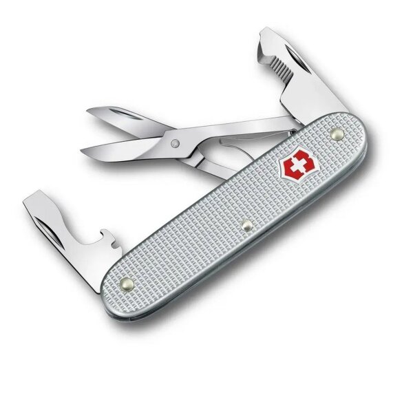 Victorinox Companion Alox Slim Silber 93mm ohne Messer Silver